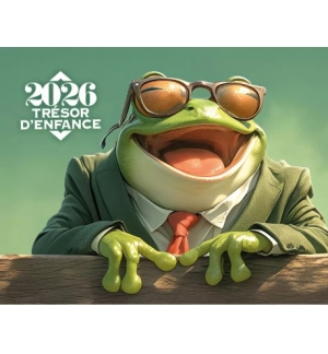 Trésor d’Enfance mural 2026 (grenouille) pour les 6-11 ans.
