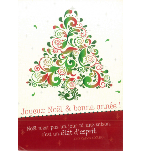 Carte de Noël Carte de Noël