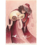 Carte meilleurs voeux avec enveloppe