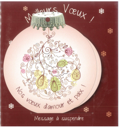 Carte meilleurs voeux Carte meilleurs voeux