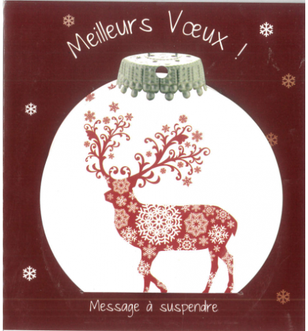 Carte meilleurs voeux Carte meilleurs voeux