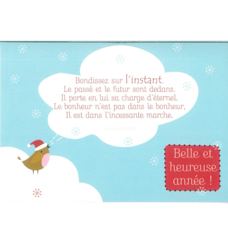 Carte meilleurs voeux Carte meilleurs voeux