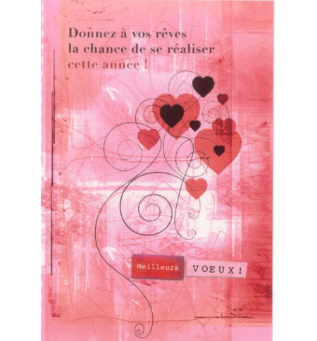 Carte meilleurs voeux Carte meilleurs voeux