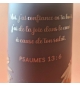 Bouteille isotherme grise – Psaumes 13 : 6