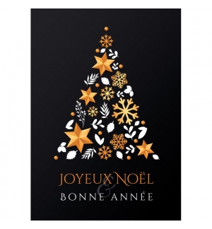 Carte Fin D'année Sapin (JNBA)