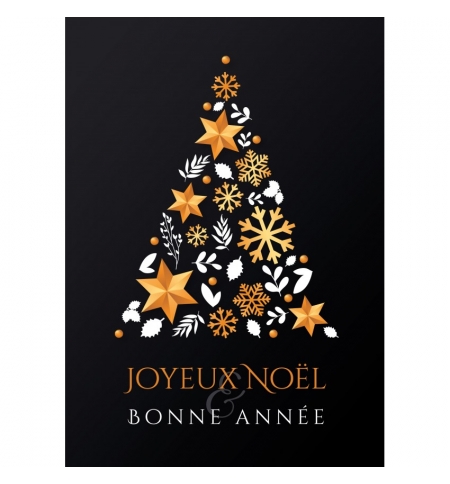 Carte Fin D'année Sapin (JNBA)