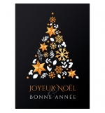 Carte Fin D'année Sapin (JNBA)