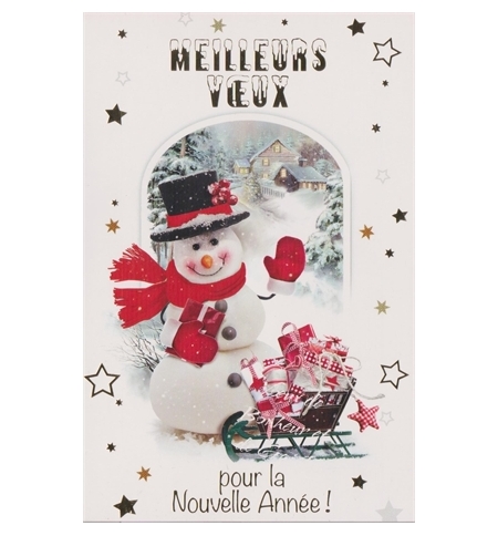 Carte "Nouvelle Année"