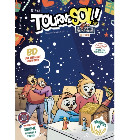 Tournesol n°463 BD enfants (8 - 12 ans) Novembre-Décembre 2025