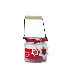 Bougie parfumée dans son petit pot