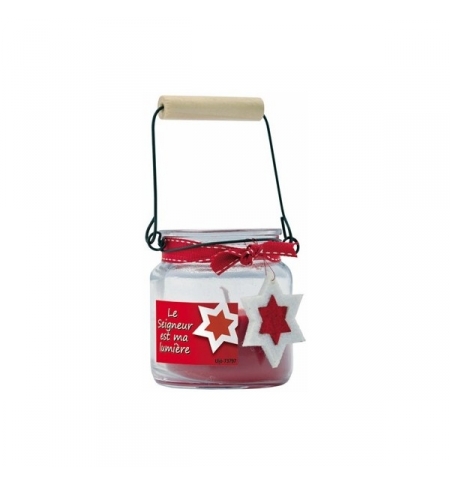 Bougie parfumée dans son petit pot