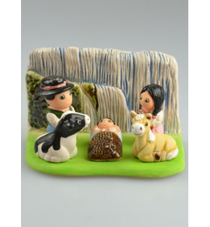 Crèche de Noël du Monde - Nativité Argentine