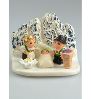 Crèche du Monde - Nativité Région de Trentin Italie