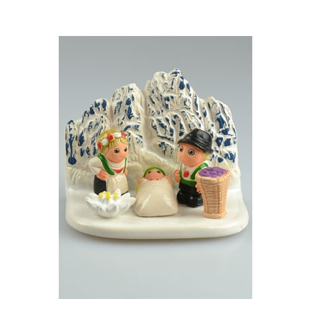 Crèche du Monde - Nativité Région de Trentin Italie