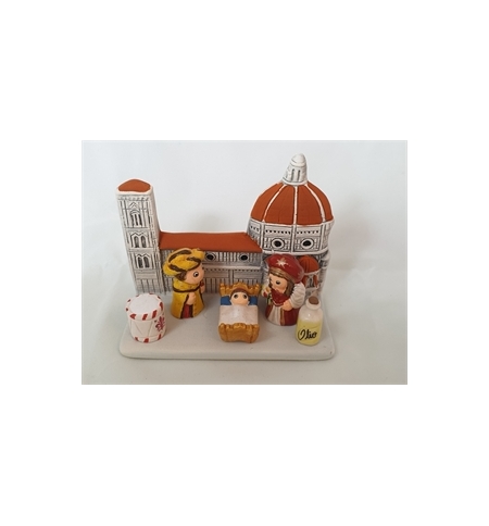 Crêche du monde - FLORENCE 7x9 cm