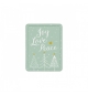 Magnet vintage "Joy, Love, Peace"