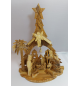 Crêche de Noël en bois (Grand modèle)