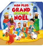Mon plus grand Noël Cherche et trouve - Livre dépliant - A partir de 3 ans