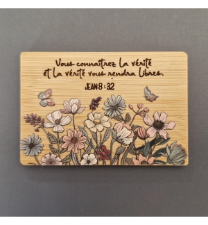 Magnet bambou – Jean 8 : 32