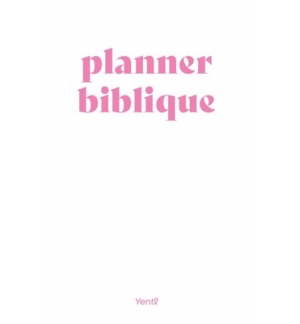 Planner biblique 2ème édition - Yentl Campion