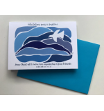 Carte Double Félicitations Baptème Colombe Avec Verset Hébreux 13v8