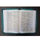 Bible Segond 1910 - Duo bleu nuit turquoise