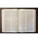Bible NEG gros caractères, tranche blanche, couverture rigide grenat