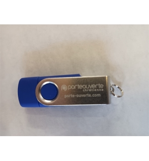 Clé USB vierge 16 GO et 32 GO Porte Ouverte