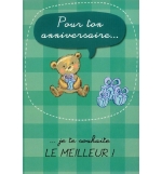 Carte anniversaire