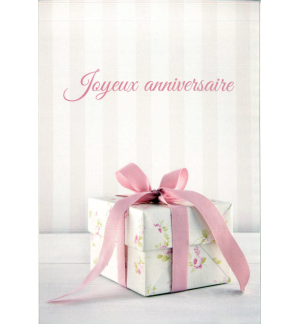 Carte anniversaire