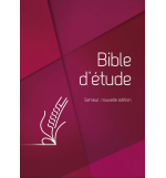 Bible d’étude Semeur, nouvelle édition. Couverture rigide , tranche blanche