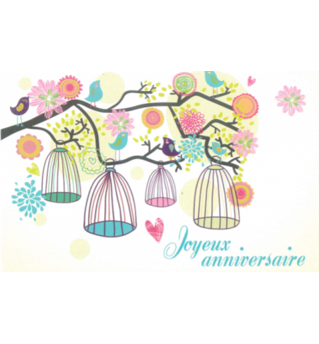 Carte "Anniversaire"