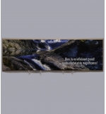 Cadre en bois "Dieu, tu es infiniment grand !" Ps 104.1