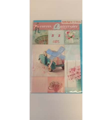 carte Anniversaire