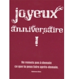 Carte Anniversaire