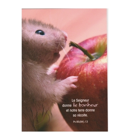 Carte "Divers" avec verset