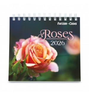 Calendrier Roses à poser 2026