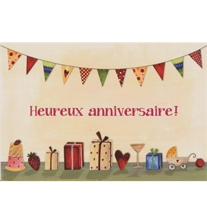 Carte "Anniversaire"