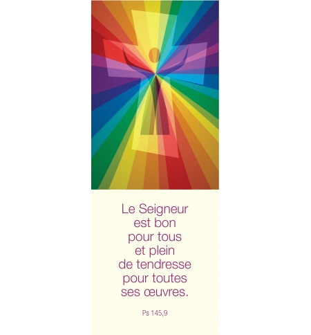 Signet avec verset : Le Seigneur est bon pour tous..