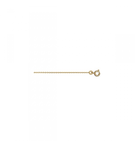 CHAINE FORCAT 1.2 MM 45CM PLAQUÉ OR