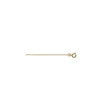 CHAINE FORCAT 1.2 MM 45CM PLAQUÉ OR