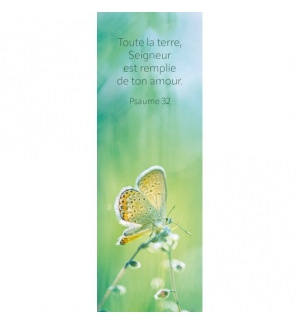 Signet papillon sur une branche