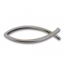 Pins Ichtus argenté