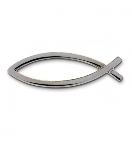 Pins Ichtus argenté