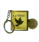 L'Evangile de Marc sur un porte-clé
