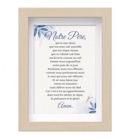 Mon cadre inspiration - Notre Père