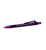 Stylo à bille avec stylet tactile lilas