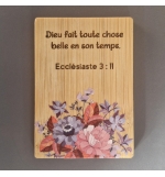 Magnet bambou – Ecclesiaste 3 : 11