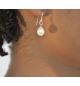 Boucles d'oreilles - Golden perle