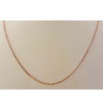 Chaîne vénitienne plaqué rosé